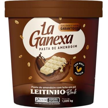 Imagem de Pasta de Amendoim Integral Gourmet (1,05kg), Leitinho Black