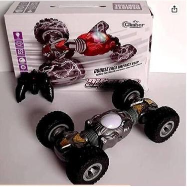 Imagem de brinquedo carro carregável com controle remoto e muito divertido. - to