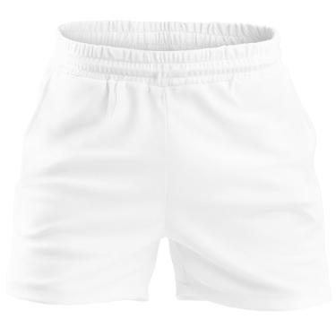 Imagem de Bermuda Esportiva Masculina Short Praia Academia Com Bolso Elastano - 
