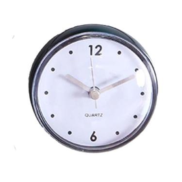 Imagem de Relógio minimalista para sala de estar, cozinha, arte 3D, alimentado por bateria, decoração de casa, relógios de chuveiro, relógio de parede (2)