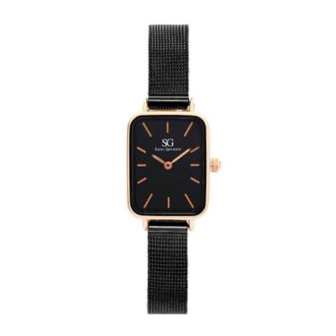 Imagem de Relógio feminino Quadrado Square Houston Rosé Gold-Saint Germain