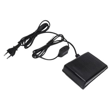 Imagem de GLOGLOW Pedal de Controle de pé de Máquina de Costura Com Cabo de Alimentação, Cabo de Peças, Substituição de Controlador de Velocidade de 110V para 15 66 99 201 221, Compatível Com Costura Doméstica e Industrial