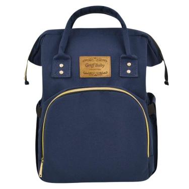 Imagem de Mochila Maternidade Basic Baby Classic Style Azul Marinho