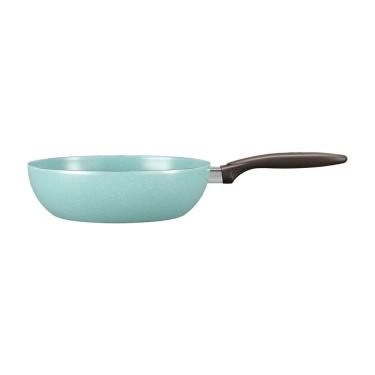 Imagem de Panela Wok Brinox Suprema Ceramic Life Antiaderente 2,3L 24cm Verde