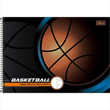Imagem de Caderno meia pauta ampliada Tilibra score 40 folhas