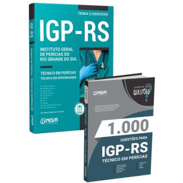 Imagem de Combo IGP-RS 2025 - Técnico em Perícias - Técnico em Enfermagem - Nova
