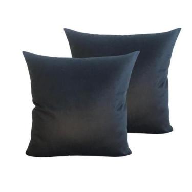 Imagem de Kit 2 Capas De Almofadas Sued 60x60 Extra Grande Com Zíper - INGRID BO