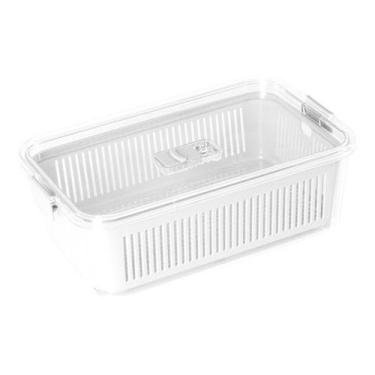 Imagem de Pote Hermético Slim Multiuso 2.570 ML Branco 1771 Paramount, Cinza