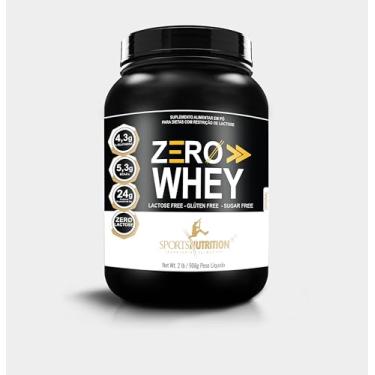 Imagem de Whey Protein Zero Lactose, Glúten E Açúcar - 908g - Sports Nutriton