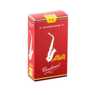 Imagem de Palheta Vandoren Java Red Cut Nº 1,5 Para Sax Alto