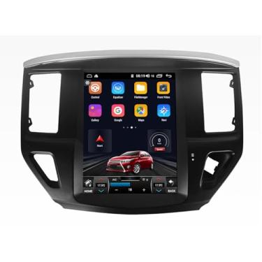 Imagem de Para Nissan Pathfinder 2012-2020, Android 14, rádio Tesla, tela sensível ao toque IPS de 10,4 polegadas, estéreo, carplay/Android Auto GPS Navigation Car Multimedia Player com câmera de visão traseira