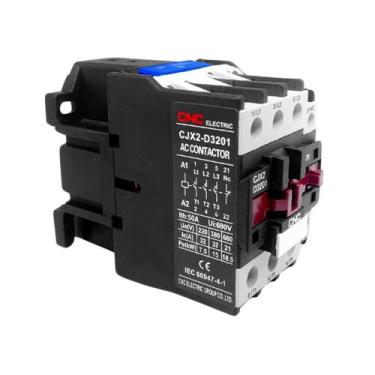 Imagem de Contator Trifásico Tripolar Cjx2 - D 3201 24V 32A - Cnc