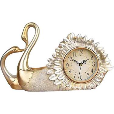 Imagem de Relógio mínimo relógio rack de vinho relógio de assento casa sala de estar rack de vinho decoração rack de vinho relógio de mesa