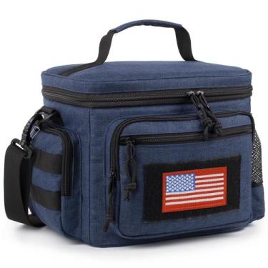 Imagem de Bolsa Térmica Táctica ATRIPACK con Sistema MOLLE Azul