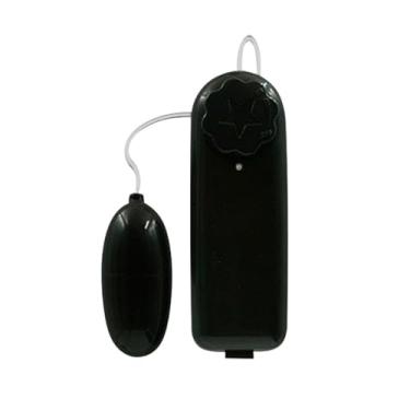 Imagem de Cápsula Vibratória com Controle Remoto, Multivelocidade, ABS, 5,5 cm, 2 Pilhas AA, Preto