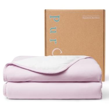 Imagem de PurComfy Edredão infantil supermacio, cobertor de berço de viscose de bambu premium, colcha de berço respirável de 1,0 tog para todas as estações 99 cm × 149 cm