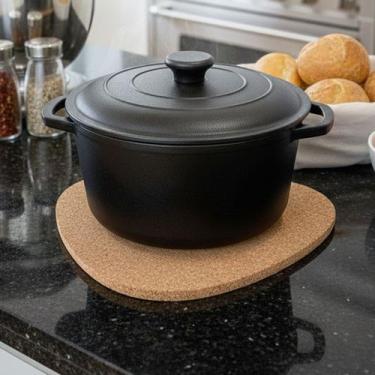 Imagem de 2 Descanso Porta Panela Travessa Organico Cortiça Portuguesa - IDEALIZ