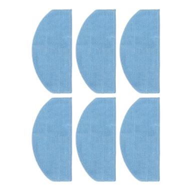 Imagem de Dpofirs Conjunto de Lenços Umedecidos para Aspirador de pó robô Com 10 Peças, Acessórios de Substituição de Pano de Fibra Ultrafina para Laresar Evol 3, Artesanato Requintado para Desempenho Confiável