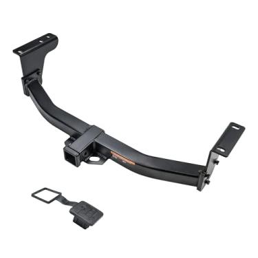 Imagem de Autekcomma Engate de reboque classe 3, compatível com Nissan Murano 2015-2026, engate de reboque receptor de 5 cm, engate multi-fit para receber suporte de esfera, suporte de carga, rack de bicicleta