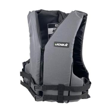 Imagem de Colete Salva-Vidas Wave Cinza - Jogá, 90kg