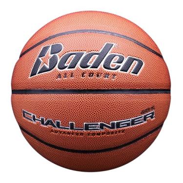 Imagem de Baden | Challenger | Basquete para todas as quadras | Composto avançado durável para jogos internos e externos | Jovens, mulheres e homens (laranja, 72 cm)