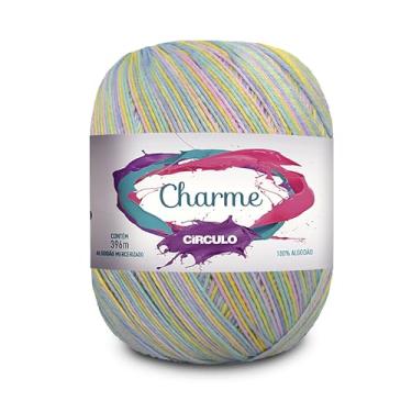 Imagem de Fio Linha Charme 396m e 150g Ideal p/Crochê e Tricô Marca Círculo (9337 - MARSHMALLOW)