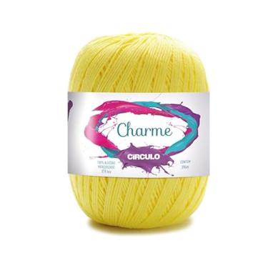 Imagem de Fio Linha Charme 396m e 150g Ideal p/Crochê e Tricô Marca Círculo (1236 - LIMA)