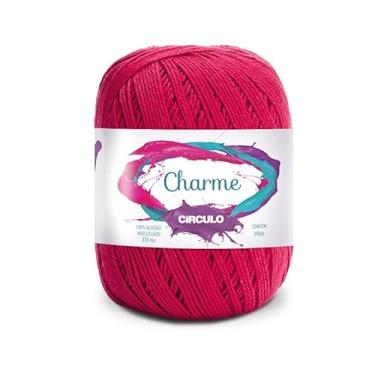 Imagem de Fio Linha Charme 396m e 150g Ideal p/Crochê e Tricô Marca Círculo (3611 - RUBI)
