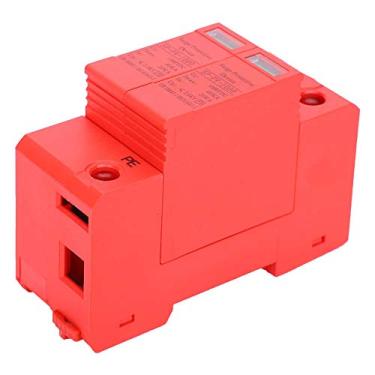 Imagem de WALFRONT Dispositivo de Proteção contra Surtos 2P, Protetor de Tensão Fotovoltaica Anti-trovão Modular DC1000V 40KA