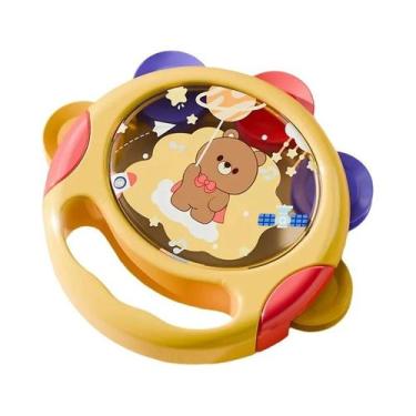 Imagem de Brinquedos para bebês, tambores de mão, instrumentos de percussão, tam