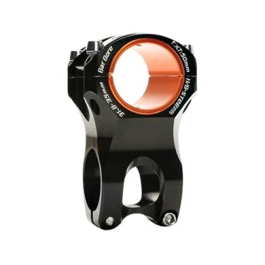 Imagem de Mesa de guidão MTB 35mm 50mm CNC colorida para bicicleta, abraçadeira de guidão 31,8/35mm, ultraleve, em alumínio.(31.8 35x50 black)