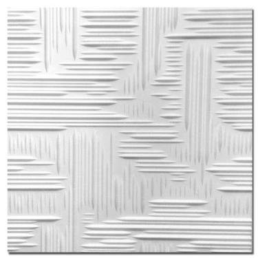 Imagem de Revestimento Decorativo Poliestireno Parede e Teto Norma Branco - HomE