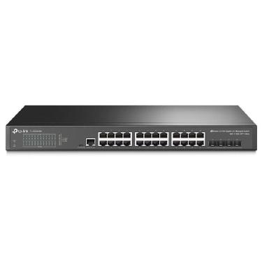 Imagem de Switch Tp-link Tl-sg3428x 24 Portas Gigabit L2+ 4x10ge Sfp+ - 10/100/1000mbps