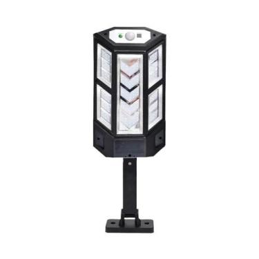 Imagem de Lâmpada Solar LED Externa Super Brilhante 6000lm Com Sensor De Movimen