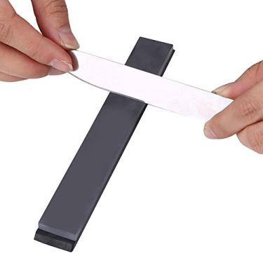 Imagem de LiebeWH Pedra de Afiar Pedra de Amolar, Apontador de Faca de Grão Portátil 1000 3000 5000 para Facas de Chef de Cozinha Com Base Antiderrapante (5000# Cinza)