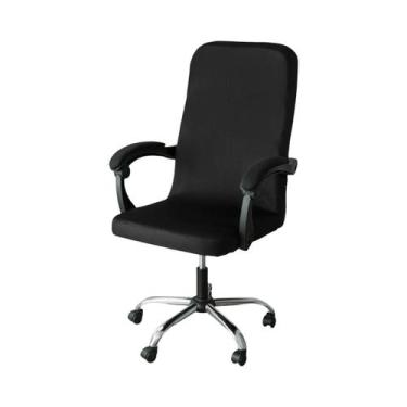 Imagem de Capas De Cadeira De Escritório Em Spandex Elástico Tamanhos M E L, Rem