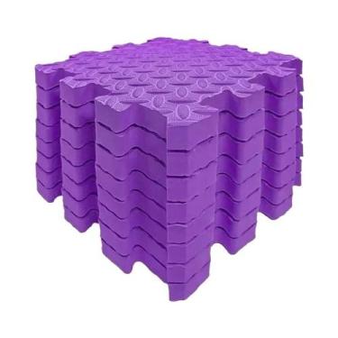 Imagem de Tapete De Atividades Ecológico Antiderrapante Para Bebês, 8 Peças, 25c