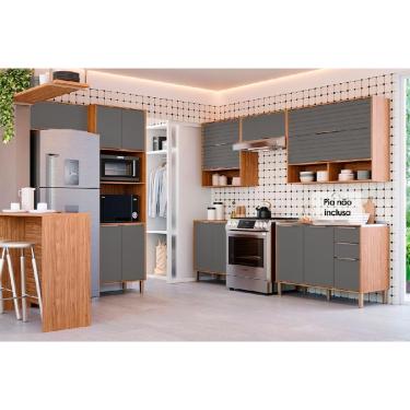 Imagem de Kit Cozinha MGM 7 Peças Esplêndida C7P183 Cinamomo/Titanium