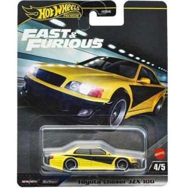 Imagem de Hot Wheels Velozes e Furiosos Premium 4/5 Toyota Chaser Mattel HNW46