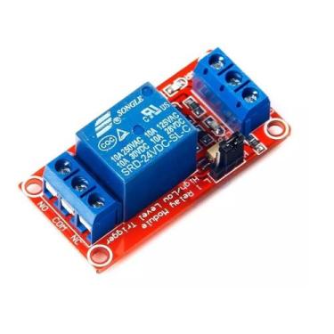 Imagem de Módulo Relé 1 Canal 24v 10a Saída Até 250v Na E Nf - OFA