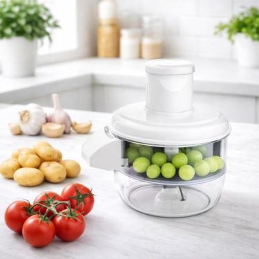 Imagem de Descascador de Frutas e Legumes Recarregável Triturador Sem fio Cozinh