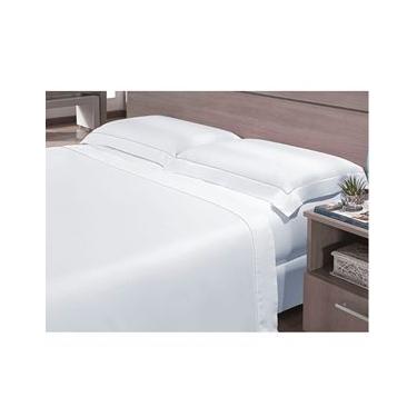 Imagem de Jogo De Cama Neo Elements 300 Fios Branco Queen - Camesa NA