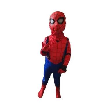 Imagem de Fantasia Completa Do Homem-Aranha Para Crianças PS4, Fantasia De Super