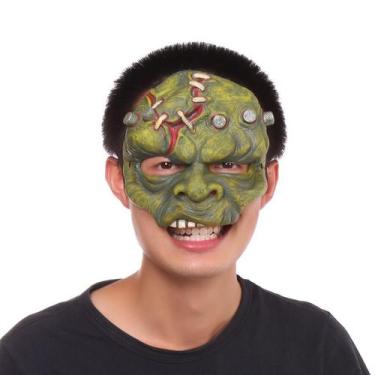 Imagem de Máscara infantil de látex de Halloween para rosto inteiro Monster Zomb