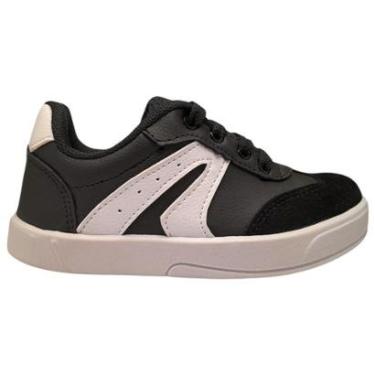 Imagem de Tênis Infantil Masculino Escolar Menino Camurça Esportivo Juvenil Inverno Confortável-Masculino