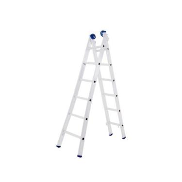 Imagem de Escada de Alumínio Extensiva 2 x 6 Degraus 1,97 x 3,09 Metros MOR