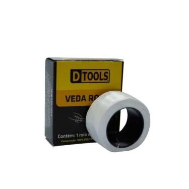 Imagem de Fita Veda Rosca 18mm X 10 Metros para Água Quente e Fria com Alta Durabilidade Dtools