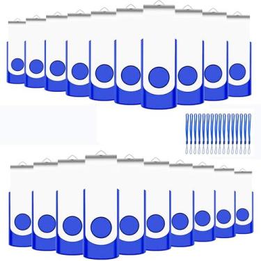 Imagem de Unidades flash USB EASTBULL de 1 GB, pacote com 100 unidades de memóri