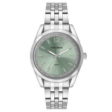 Imagem de Relógio MONDAINE feminino analógico verde 99872L0MVNE2