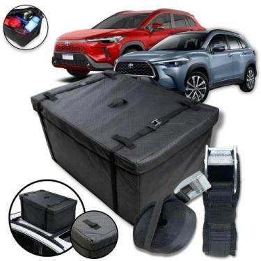 Imagem de Bolsa Teto Impermeável 370L + Cinta Premium Corola Cross - BR18